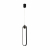4220-1P, подвес, D60xW100xH450/1450, LEDx20W, 1600LM, 4000K, included