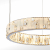 4205-6P, подвесная люстра, D630xH110/1500, 2xLEDx34W, 6800LM, 3000K, included, изображение 4