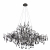 10067/1250 BK Подвесная люстра LOFT IT Bijout, изображение 2