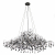 10067/1500 BK Подвесная люстра LOFT IT Bijout, изображение 2