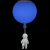 10044/250 Blue Потолочный светильник LOFT IT Cosmo, изображение 2