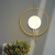 10143 Gold Бра LOFT IT Circle, изображение 6