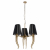 10207/6 Gold  Подвесной светильник LOFT IT Brunilde, изображение 5