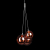 10090 Rose gold Подвесной светильник LOFT IT Dew, изображение 4
