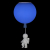 10044/250 Blue Потолочный светильник LOFT IT Cosmo, изображение 4