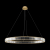 10135/1000 Gold Подвесной светильник LOFT IT Crystal ring, изображение 2