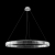 10135/1000 Chrome Подвесной светильник LOFT IT Crystal ring, изображение 2