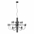 10196/650 Black Подвесной светильник LOFT IT Gino