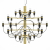 10196/800 Gold Подвесной светильник LOFT IT Gino, изображение 3