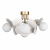 10008/6C White Потолочный светильник LOFT IT Matisse, изображение 3