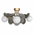 10008/6C Grey Потолочный светильник LOFT IT Matisse, изображение 3