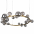 10139/1200 Подвесная люстра LOFT IT Molecule, изображение 3