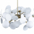 10008/12 white Люстра на штанге LOFT IT Matisse, изображение 3
