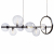 10023/900 Подвесной светильник LOFT IT Molecule, изображение 4