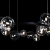 10023/850 Подвесной светильник LOFT IT Molecule, изображение 2