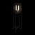 10195F/1600 Amber Торшер LOFT IT Oda, изображение 2