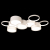 10317/9 White Потолочный светильник LOFT IT Pin, изображение 2