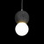 10109 Dark grey Подвесной светильник LOFT IT Quill, изображение 4