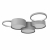 10317/5 Grey Потолочный светильник LOFT IT Pin