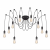LOFT1162/10 Люстра-паук LOFT IT Spider