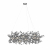 10101/600 Chrome Подвесная люстра LOFT IT Spark