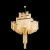 10208/800 Gold Подвесной светильник LOFT IT Stream, изображение 4
