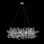 10101/600 Chrome Подвесная люстра LOFT IT Spark, изображение 2