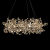 10101/600 Gold Подвесная люстра LOFT IT Spark, изображение 4