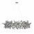 10101/800 Chrome Подвесная люстра LOFT IT Spark