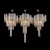 10208/1400R Gold Подвесной светильник LOFT IT Stream, изображение 4