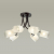 4533/6C COMFI LN21 058 черный, хром Люстра потолочная E27 6*60W 220V PAULA, изображение 2