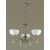 2958/3 CLASSI LN16 000 бронза, хрусталь Люстра E27 3*60W 220V NORA, изображение 2