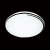 3057/DL PALE SN 012 Светильник пластик/белый/черный LED 48Вт 3000-6300К D380 IP43 пульт ДУ KEPA, изображение 2