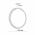 3057/DL PALE SN 012 Светильник пластик/белый/черный LED 48Вт 3000-6300К D380 IP43 пульт ДУ KEPA, изображение 4