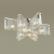 4871/7C HALL ODL_EX22 57 хром/прозрачный/стекло Люстра потолочная E14 7*40W GATSBY, изображение 2