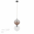 4980/1C PENDANT ODL22 298 хром/ темн.бордовый/стекло Подвес G9 1*40W TWIXY, изображение 5
