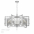 4888/7 MODERN ODL_EX22 93 хром/прозрачный/стекло Люстра E27 7*60W ELEGANTE, изображение 5