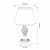Citilux Вена CL402800 Настольная лампа с абажуром Белая, изображение 6