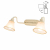 Citilux Прованс CL511524 Спот поворотный Белый с патиной, изображение 13