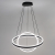 Citilux Дуэт CL719641 LED Люстра подвесная с пультом Чёрная, изображение 9