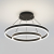 Citilux Дуэт CL719641 LED Люстра подвесная с пультом Чёрная, изображение 10