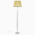 Citilux Линц CL402973 Торшер хром с кремовым абажуром, изображение 2