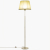 Citilux Линц CL402983 Торшер бронза с кремовым абажуром