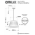 Citilux Вена CL402030 Подвесной светильник бронза с белым абажуром, изображение 9