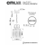 Citilux Инга CL335111 Подвесной хрустальный светильник Хром