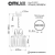 Citilux Инга CL335131 Люстра хрустальная подвесная Хром