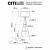 Citilux Рейнер CL806023 Торшер чёрный со столиком и синим абажуром, изображение 7