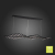 SLD001.403.30 Люстра подвесная ST-Luce Черный/Черный, Белый LED 30*5W 3000-6000K PICODI, изображение 11