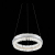 SL383.103.01 Светильник подвесной ST-Luce Хром/Хром, Прозрачный LED 1*34W 3000K CHERIO, изображение 7