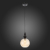 SL374.313.01 Подвес ST-Luce Черный/Янтарный E27 1*40W BACINETO, изображение 7